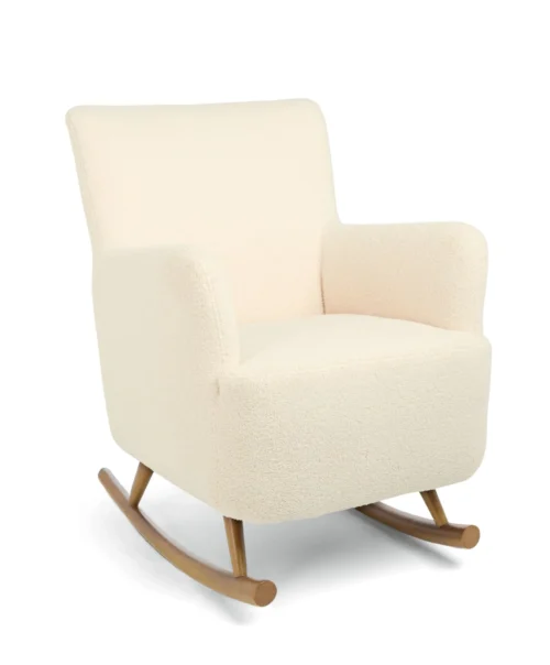 Mamas & Papas Elwood Nursing Chair - Off White Boucle