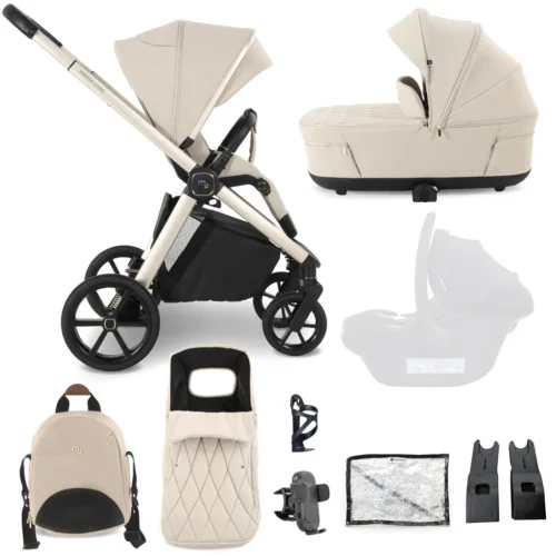 My Babiie MB450 LUXE 2-in-1 Pushchair & Carrycot - Feather