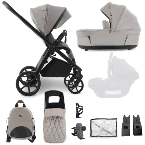 My Babiie MB450 LUXE 2-in-1 Travel System - Mink