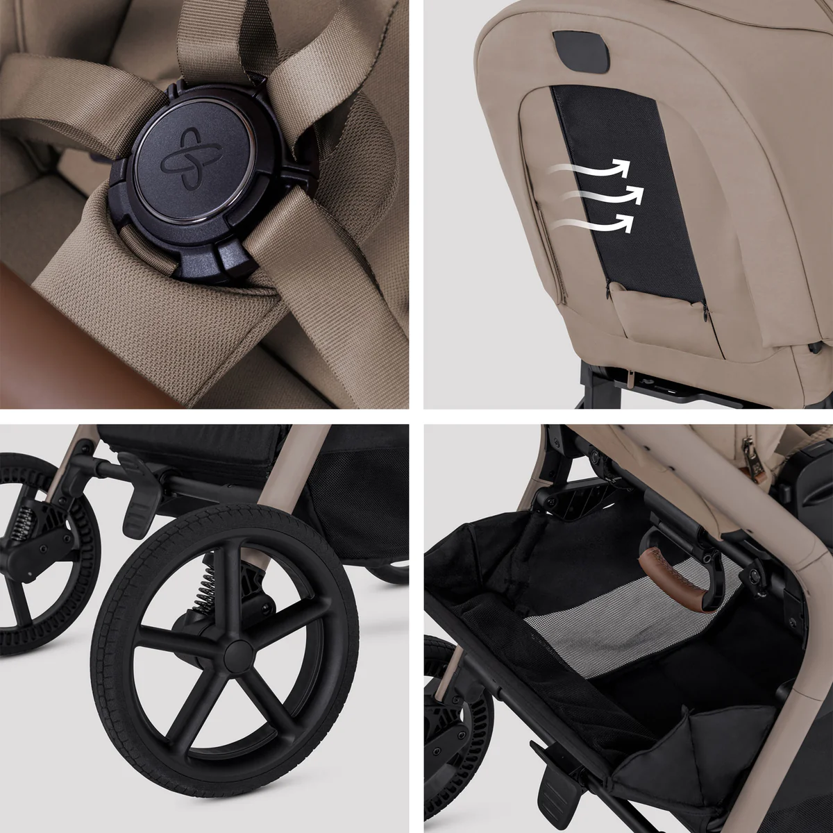 Silver Cross Breez Pushchair - Champagne