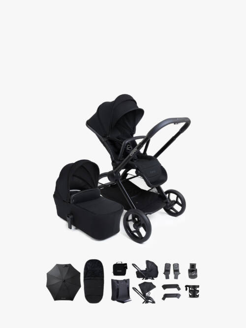 iCandy Core 2 Pushchair and Carrycot Complete Bundle - Black