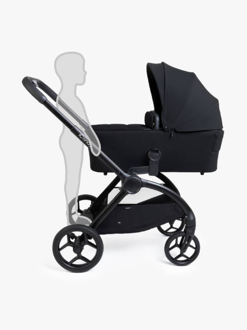 iCandy Core 2 Pushchair and Carrycot Complete Bundle - Black