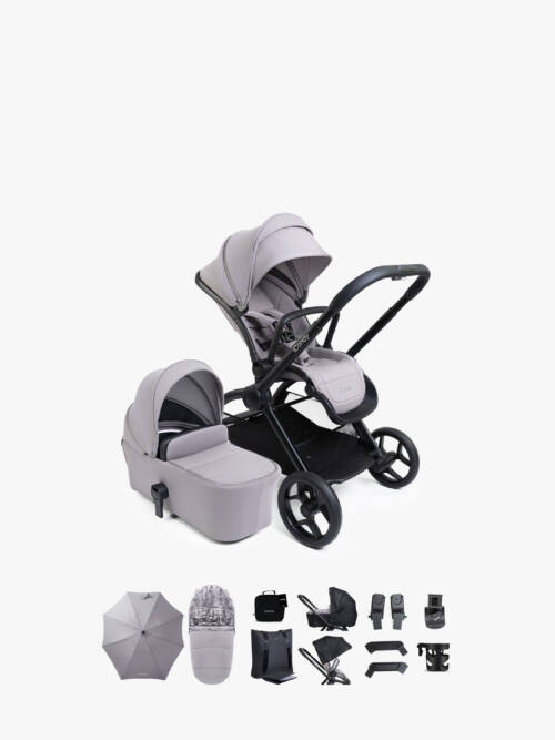 iCandy Core 2 Pushchair and Carrycot Complete Bundle - Storm Grey