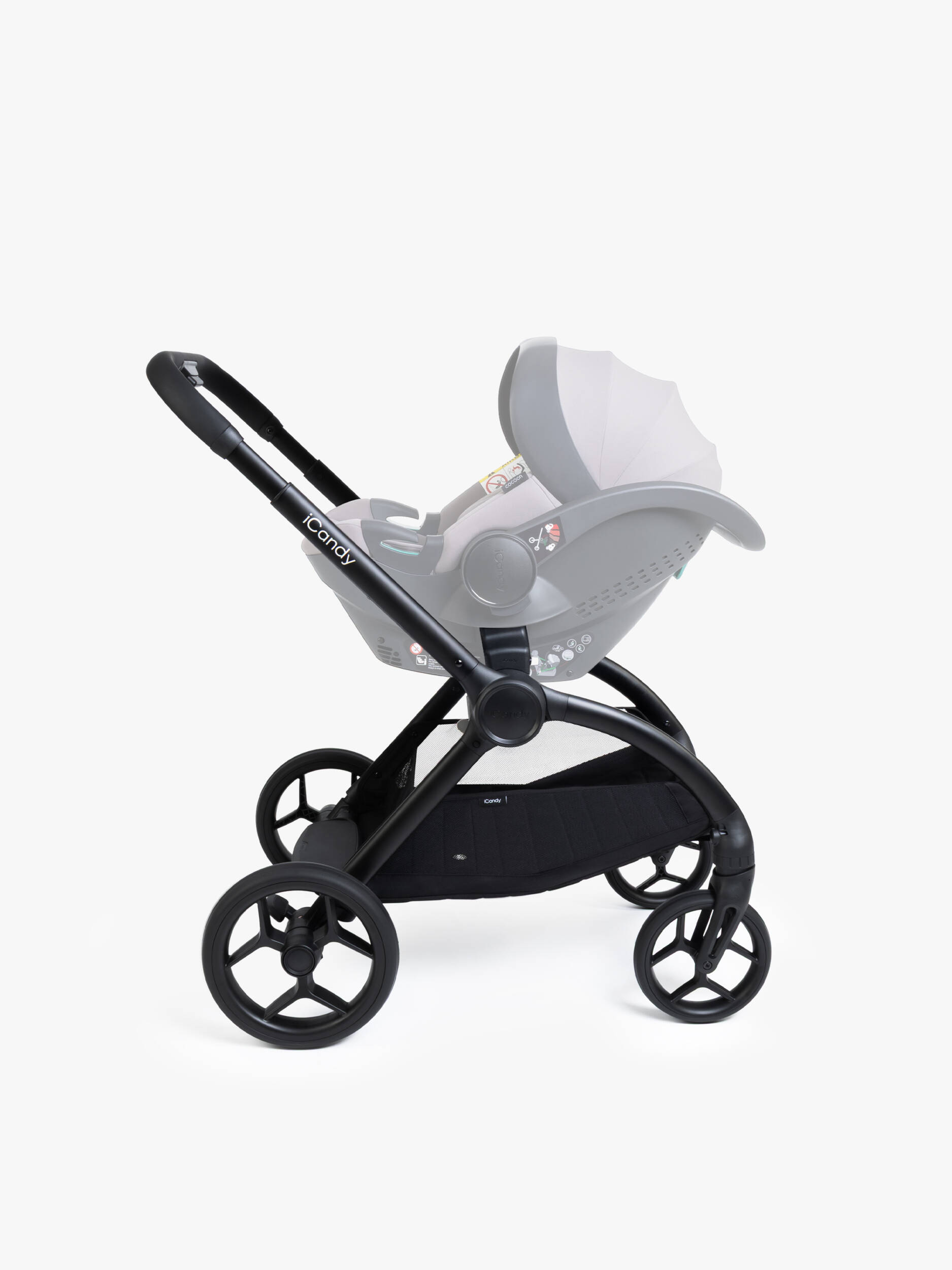 iCandy Core 2 Pushchair and Carrycot Complete Bundle - Storm Grey
