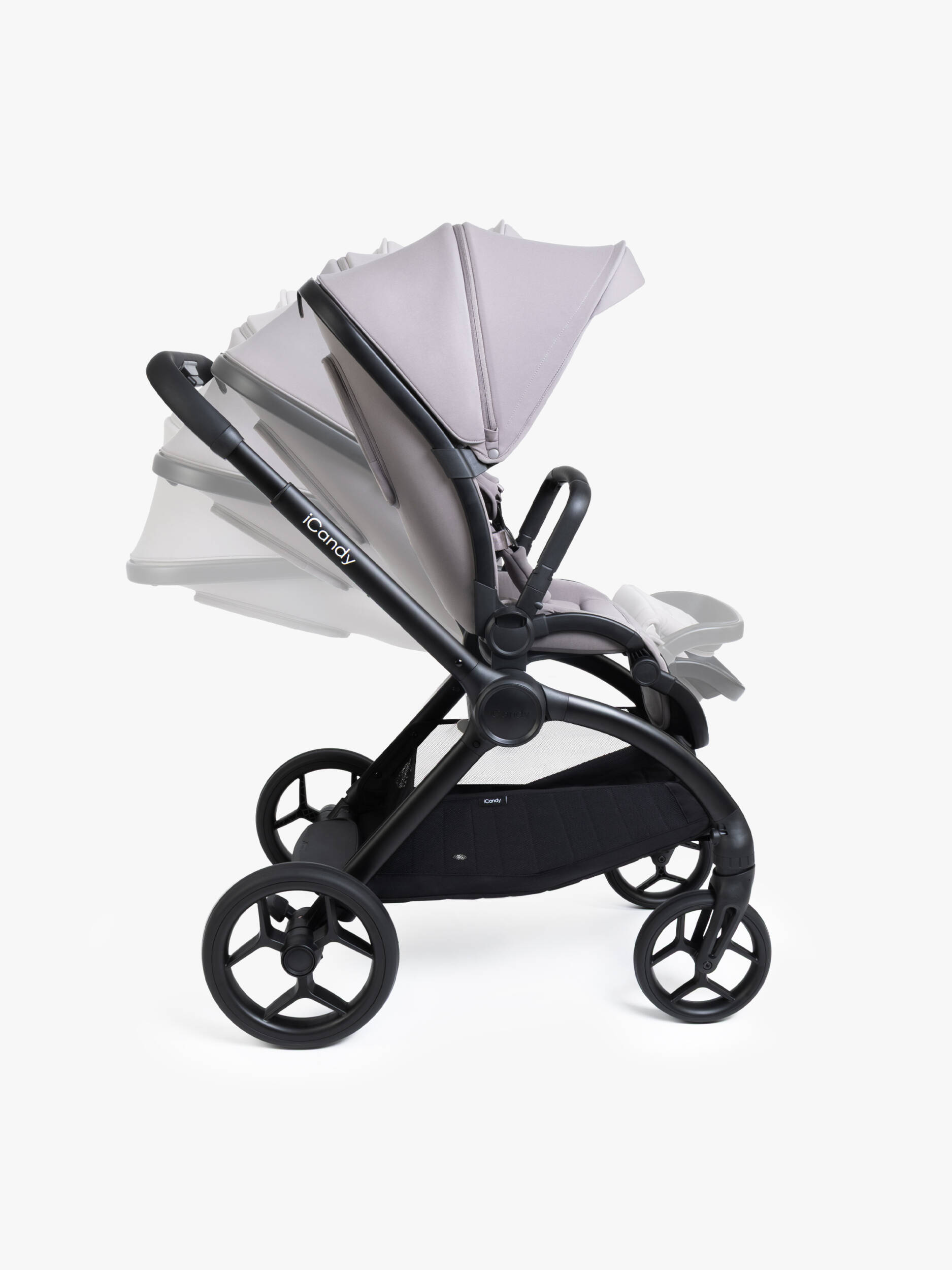 iCandy Core 2 Pushchair and Carrycot Complete Bundle - Storm Grey