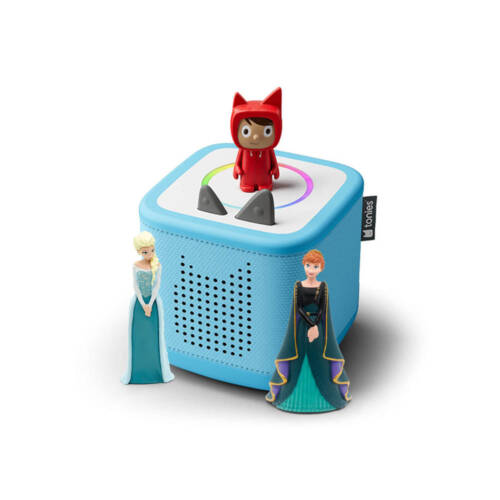 Tonies Toniebox 2 Disney Frozen Starter Bundle- Blue