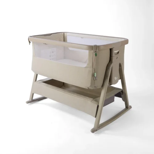 Tutti Bambini CoZee Air 2 Bedside Crib- Soft Walnut / Cocoa
