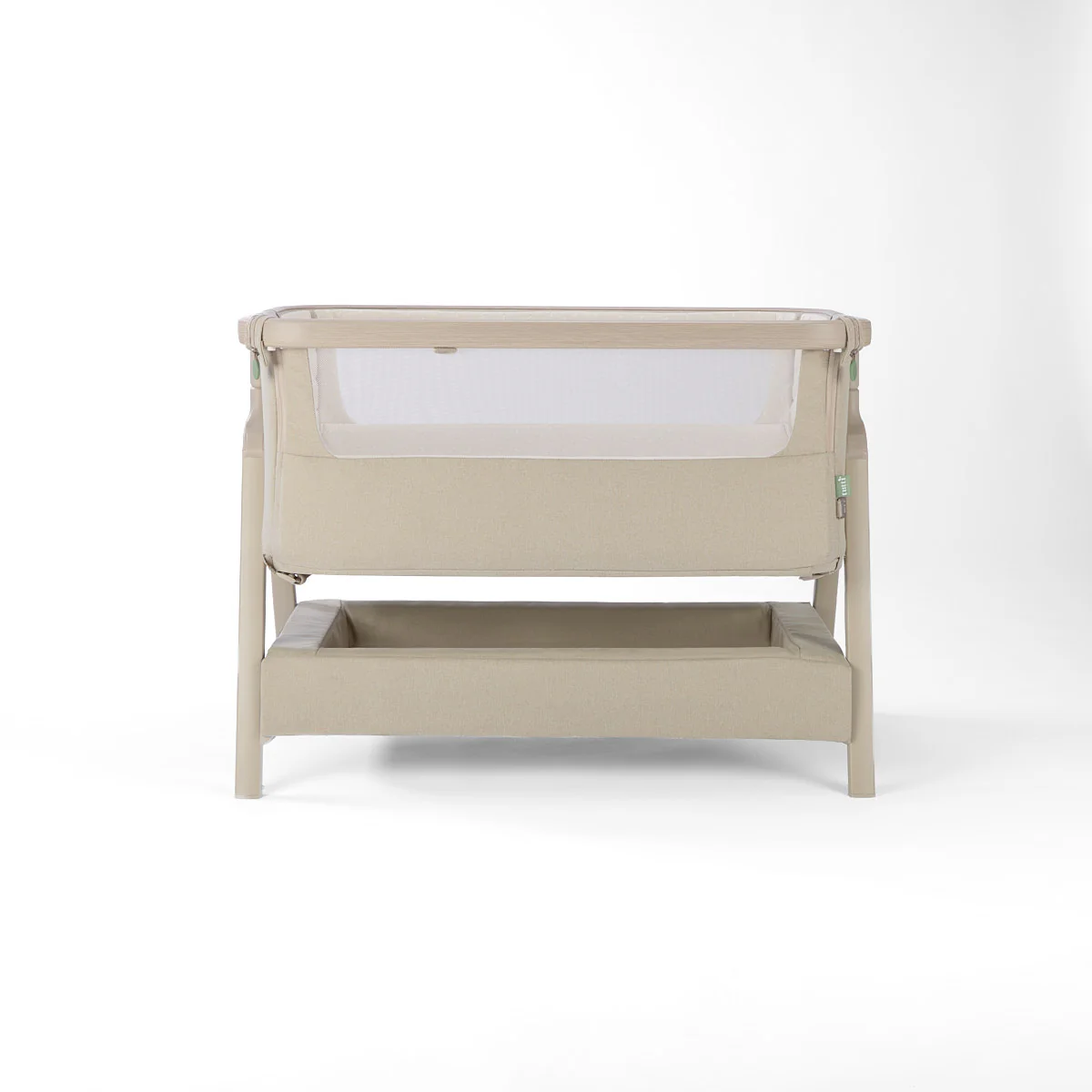 Tutti Bambini CoZee Air 2 Bedside Crib- Soft Walnut / Cocoa