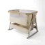 Tutti Bambini CoZee Air 2 Bedside Crib- Toasted Oak / Sand