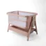 Tutti Bambini Cozee Zen Bedside Crib - Blush