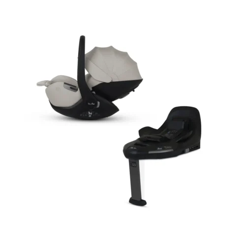 Silver Cross Glide Plus 360 Infant Car Seat & Base Plus 360- Natural Taupe