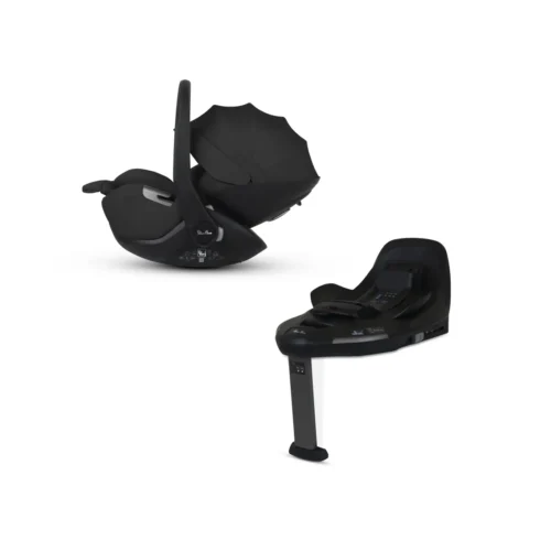 Silver Cross Glide Plus 360 Infant Car Seat & Base Plus 360- Iconic Black