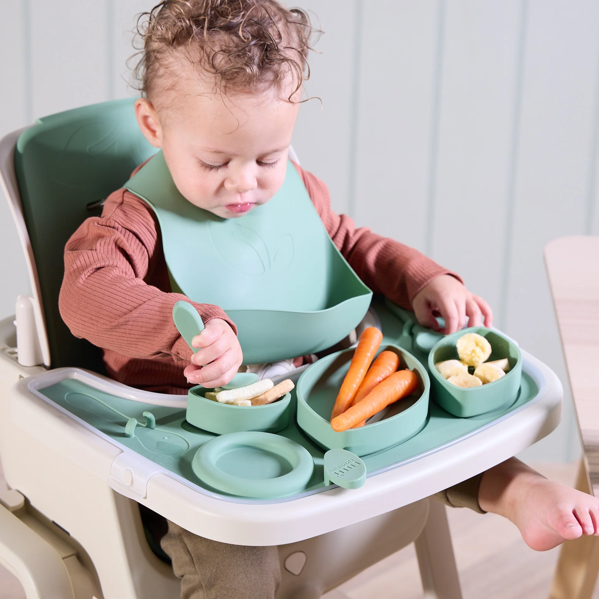 Tutti Bambini Nova High Chair Accessory Pack - Basil