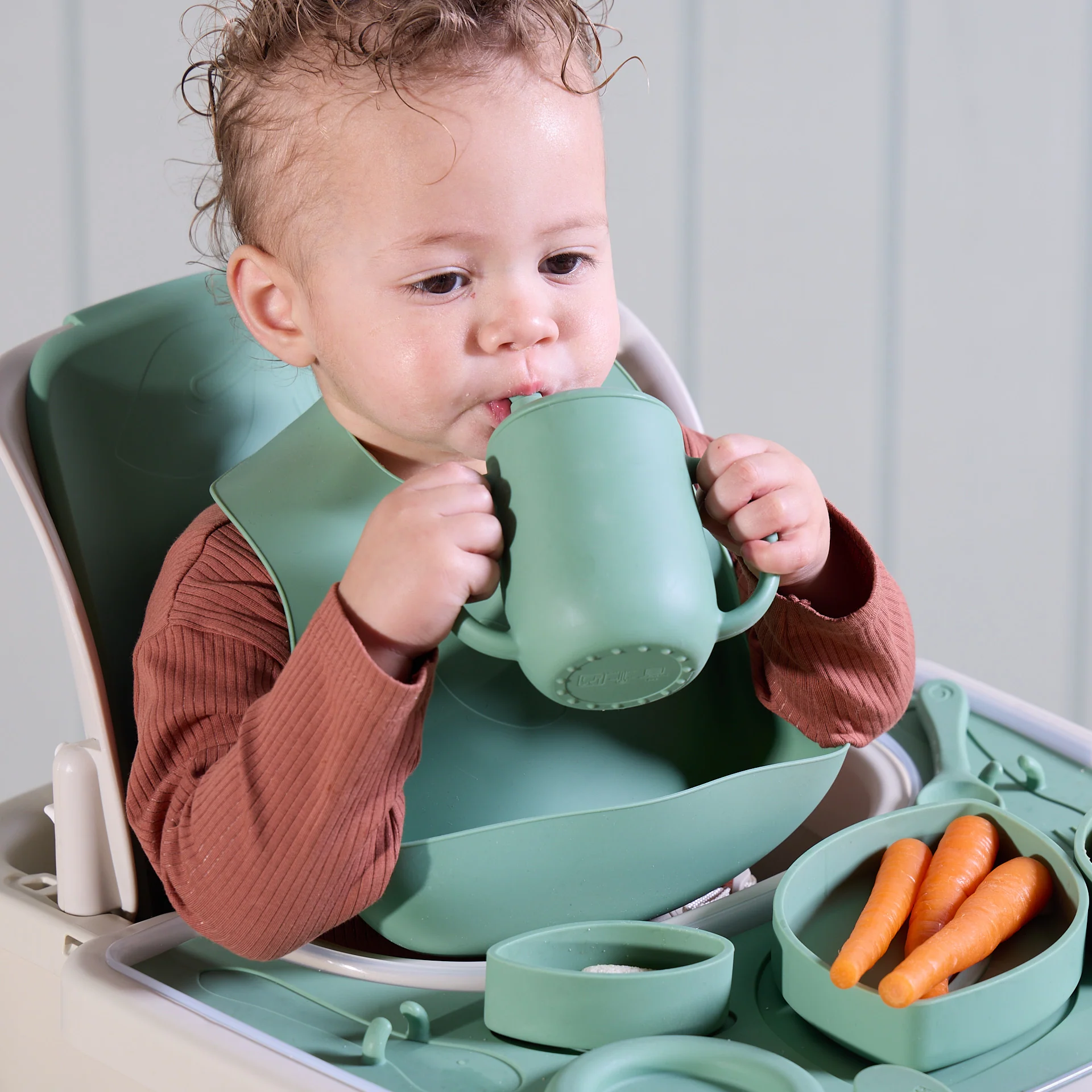 Tutti Bambini Nova High Chair Accessory Pack - Basil