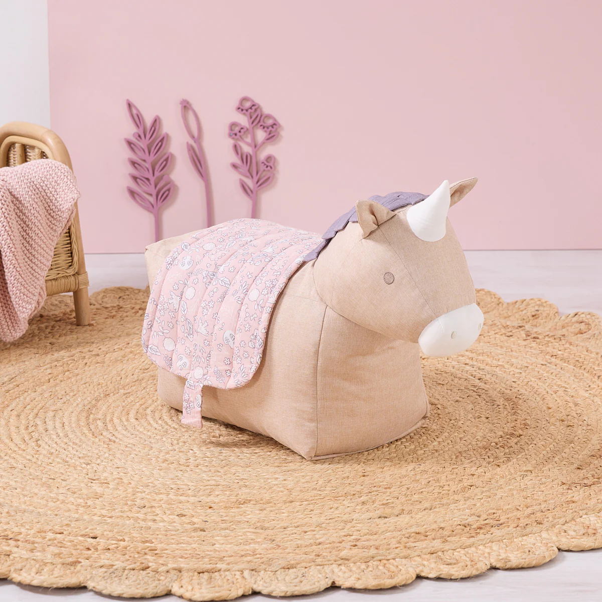 Tutti Bambini Ride-On Uma Unicorn Beanbag