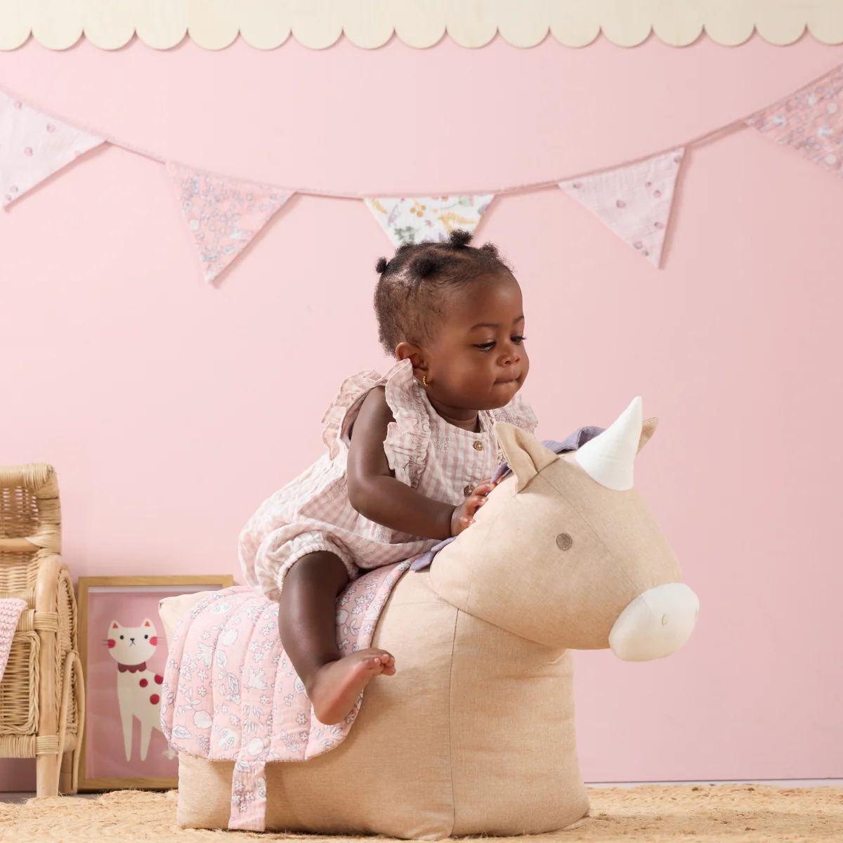Tutti Bambini Ride-On Uma Unicorn Beanbag
