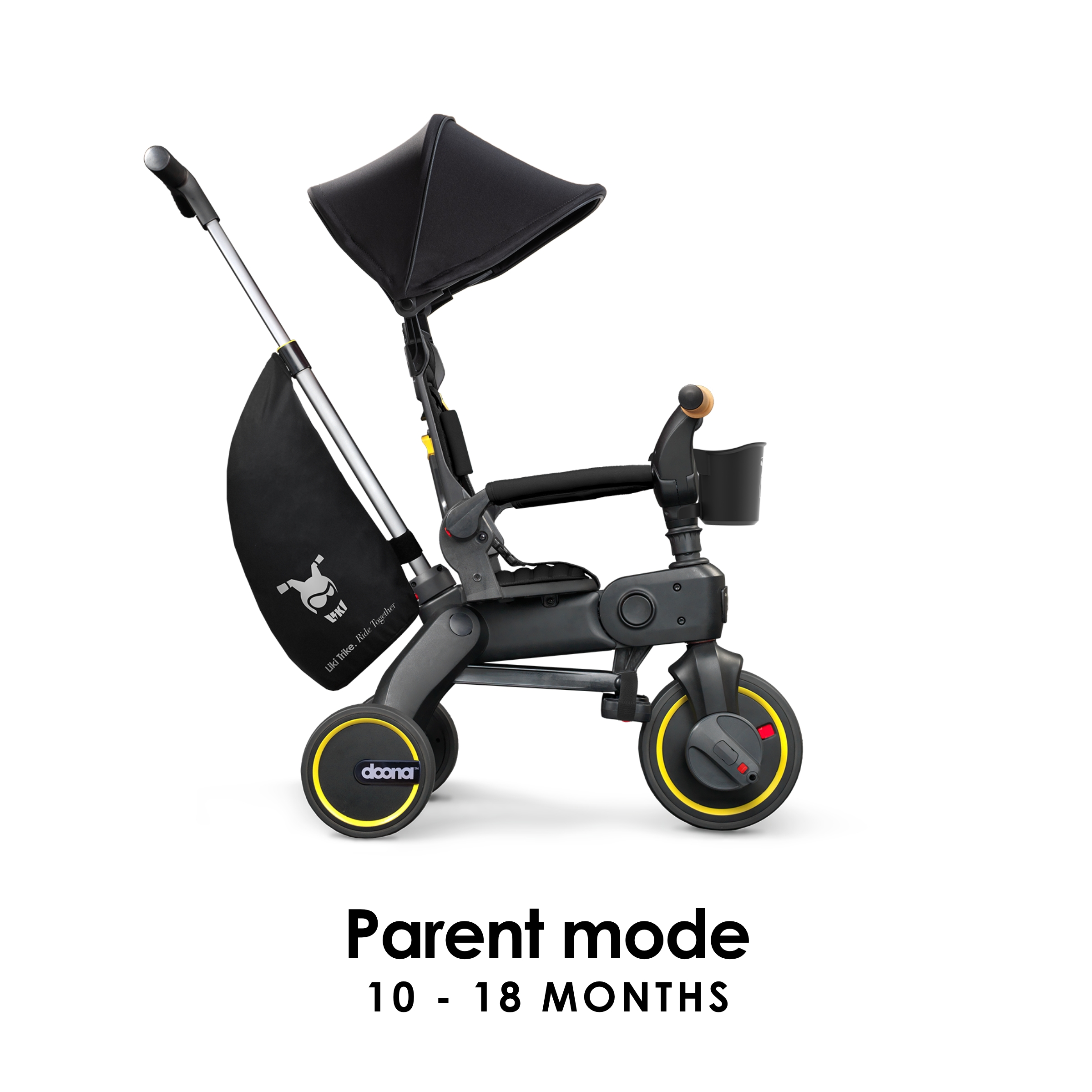 Doona Liki Trike S5 - Nitro Black Deluxe
