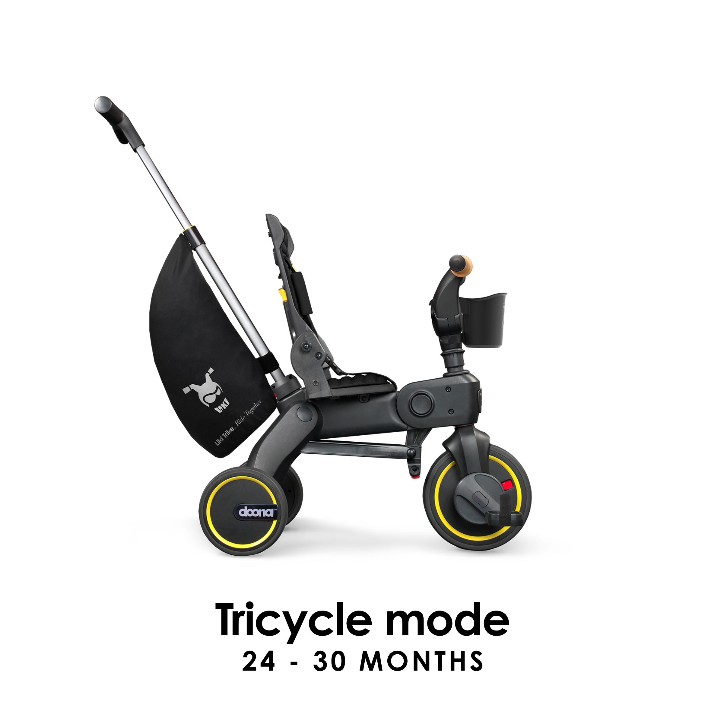 Doona Liki Trike S5 - Nitro Black Deluxe