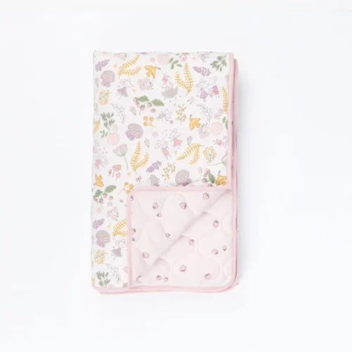 Tutti Bambini Cot/Cot Bed Coverlet- Tiny Tails