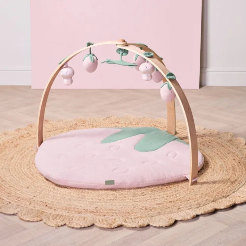 Tutti Bambini Luxury Wood & Muslin Playgym- Tiny Tails