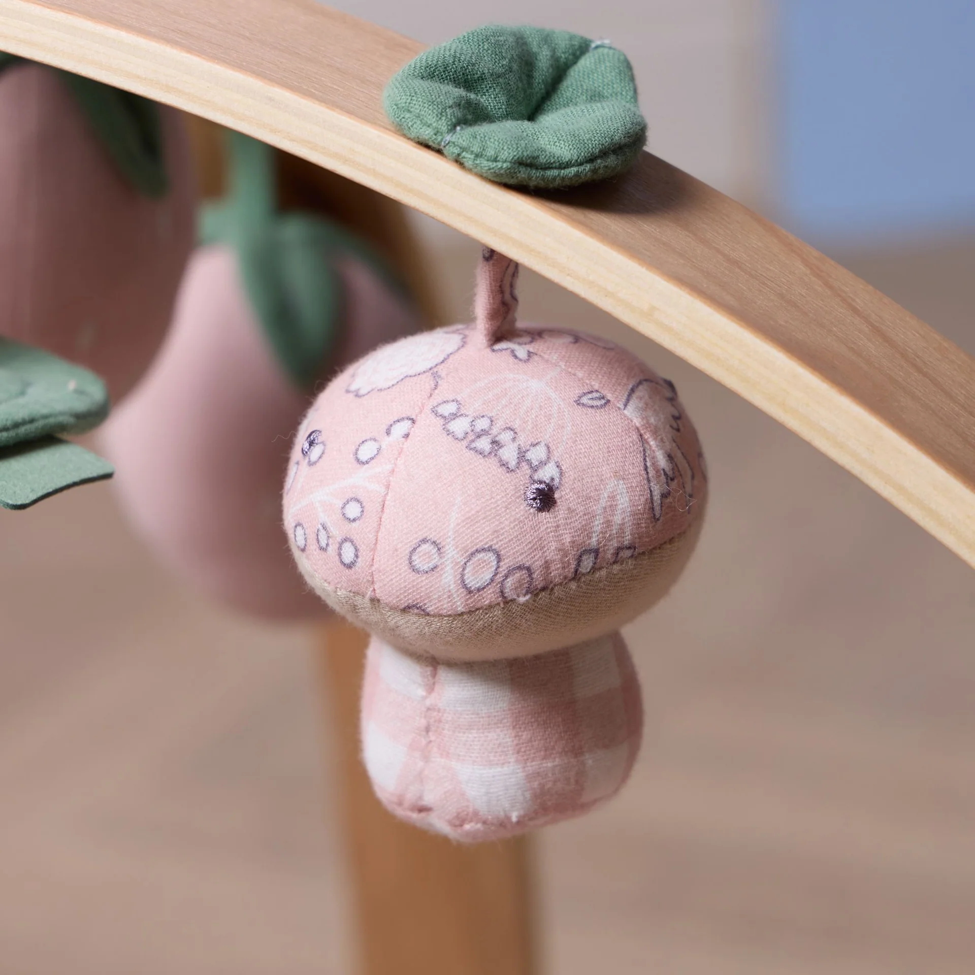 Tutti Bambini Luxury Wood & Muslin Playgym- Tiny Tails