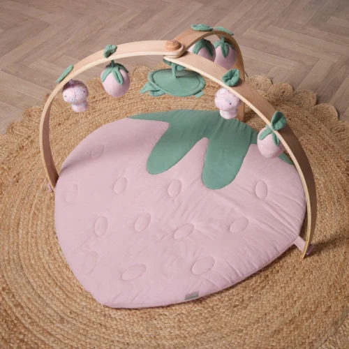 Tutti Bambini Luxury Wood & Muslin Playgym- Tiny Tails