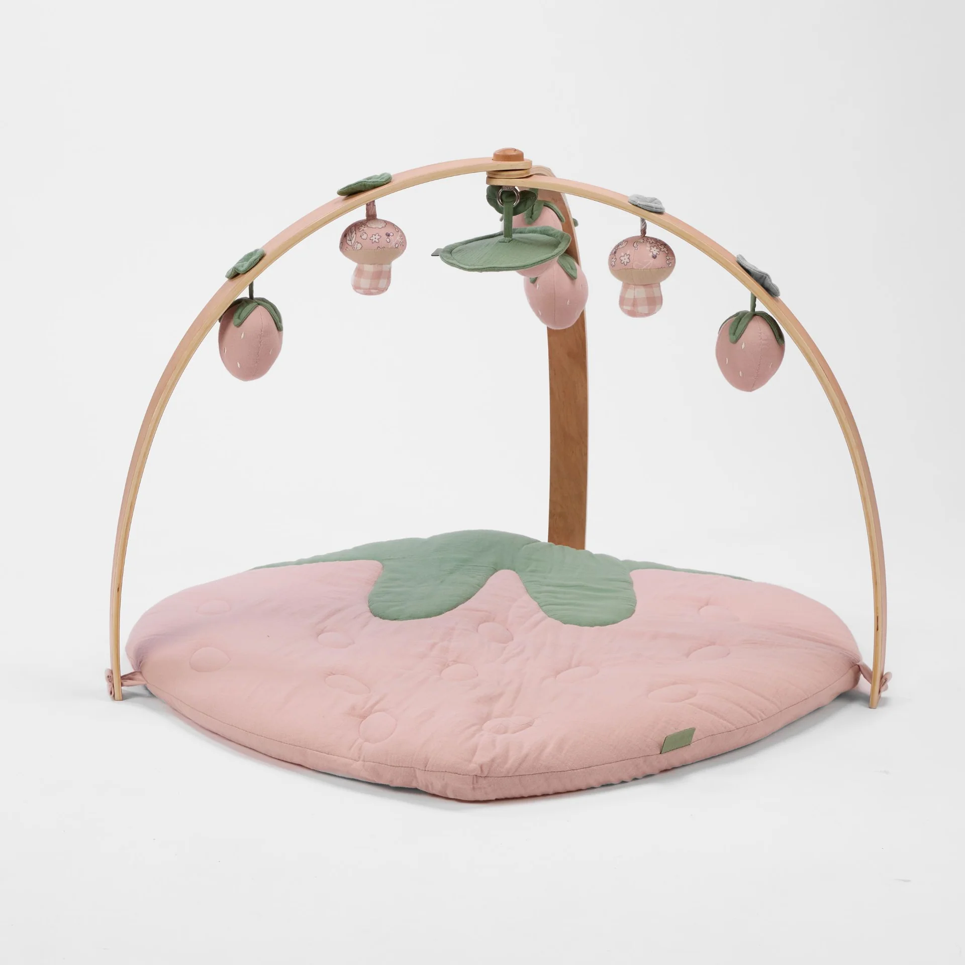 Tutti Bambini Luxury Wood & Muslin Playgym- Tiny Tails