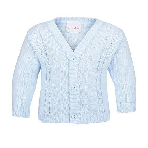 Dandelion Baby knitted Cardigan- Blue