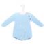 Dandelion Long Sleeve Knitted Romper- Blue (0-3 months)
