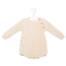Dandelion Long Sleeve Knitted Romper- Taupe (0-3 months)