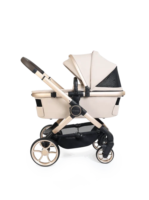 iCandy Peach 8 Travel System Complete Bundle- Biscotti