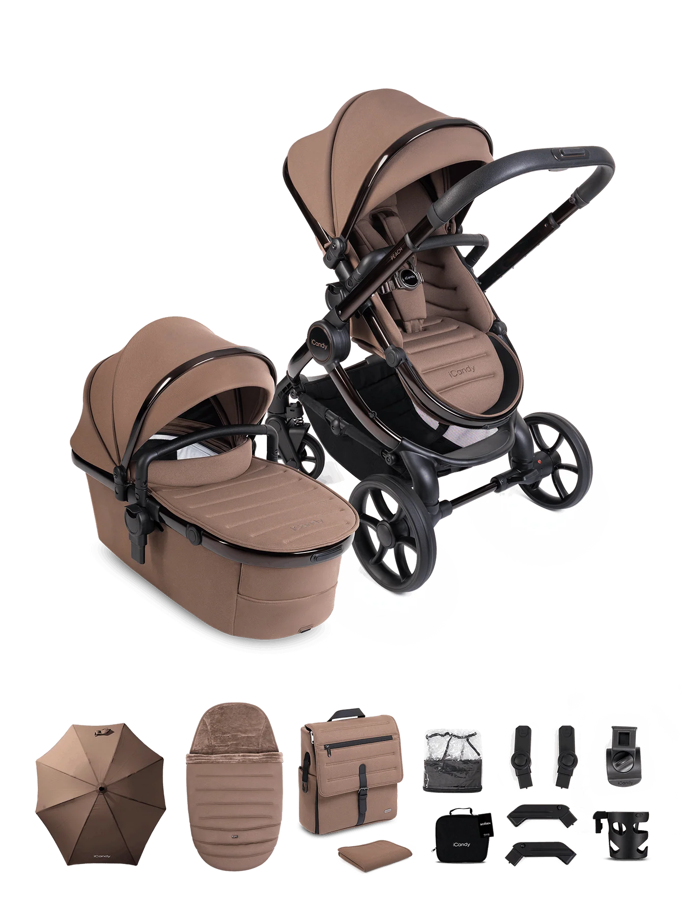 iCandy Peach 8 Travel System Complete Bundle- Coco