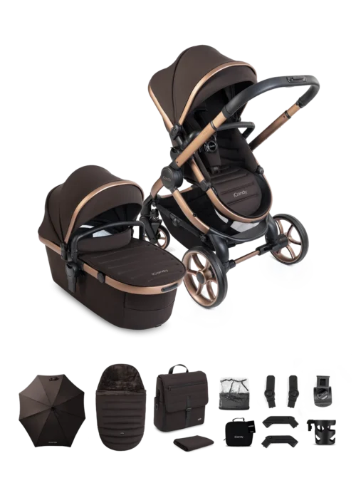 iCandy Peach 8 Travel System Complete Bundle- Pecan