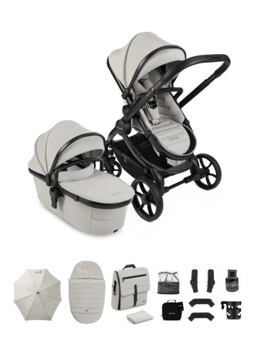 iCandy Peach 8 Travel System Complete Bundle- Taupe
