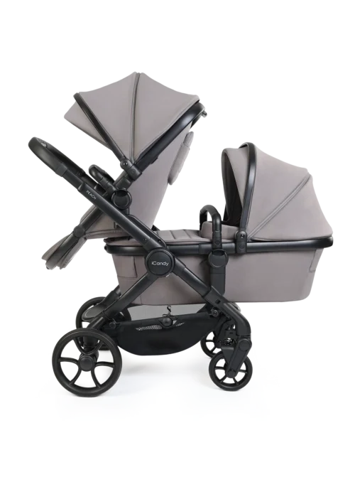 iCandy Peach 8 Double Travel System Bundle- Porcini
