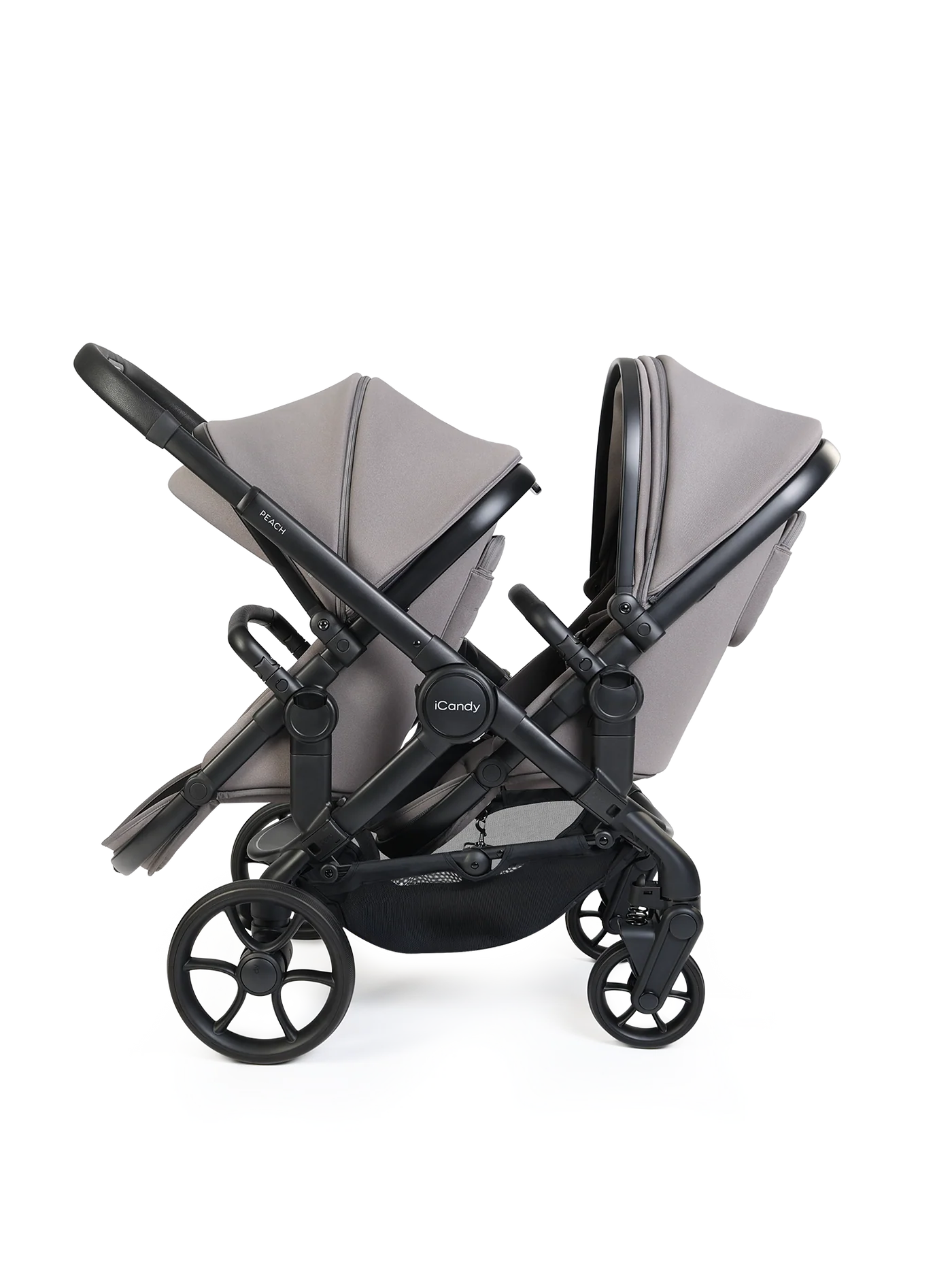 iCandy Peach 8 Double Travel System Bundle- Porcini
