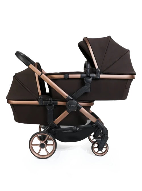 iCandy Peach 8 Twin Travel System Bundle- Pecan