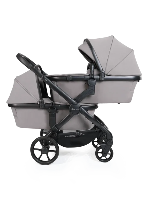iCandy Peach 8 Twin Travel System Bundle- Porcini