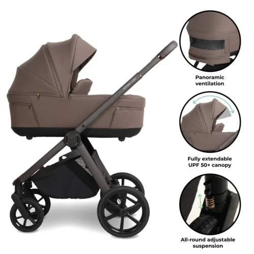 My Babiie MB450 LUXE 2-in-1 Pushchair & Carrycot - Cookie (Exclusive)