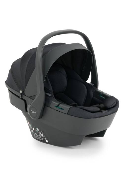 Oyster Capsule 360 Infant Car Seat- Carbonite