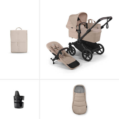 Bugaboo Donkey 6 Single Essential pushchair bundle- Desert Taupe
