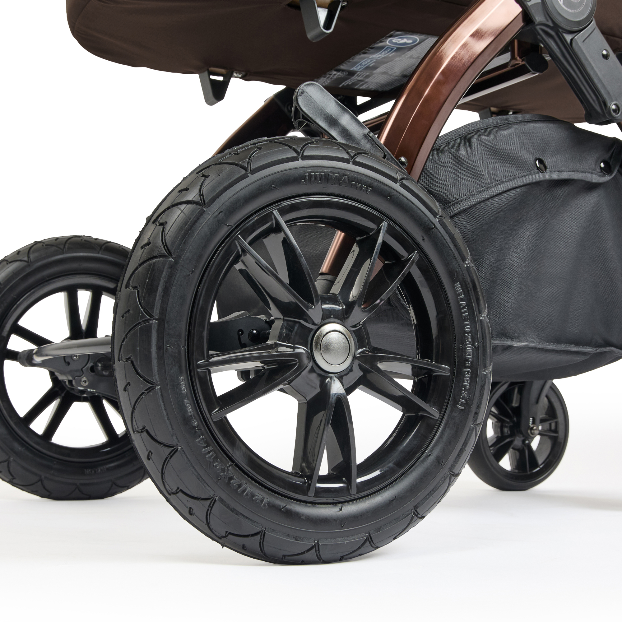 Stomp Luxe Elements Edition 15 Piece Travel System - Chestnut