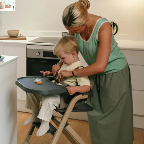 Silver Cross Nest & Nurture Highchair- Biscuit