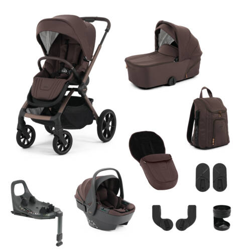 Oyster Vee Travel System Bundle - Chocolate