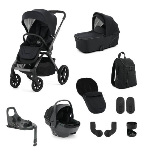 Oyster Vee Travel System Bundle - Liquorice