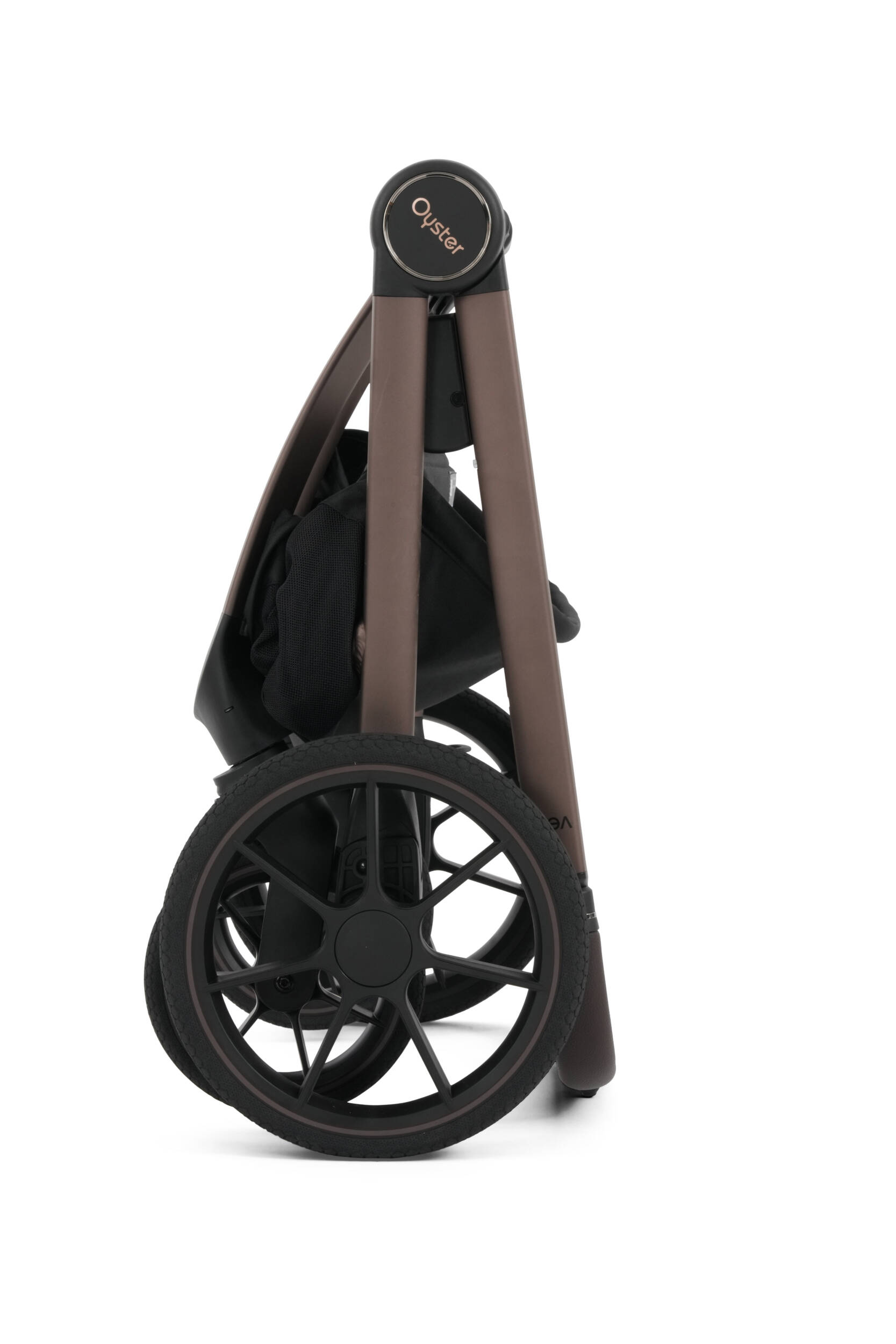 Oyster Vee Pram Bundle - Chocolate