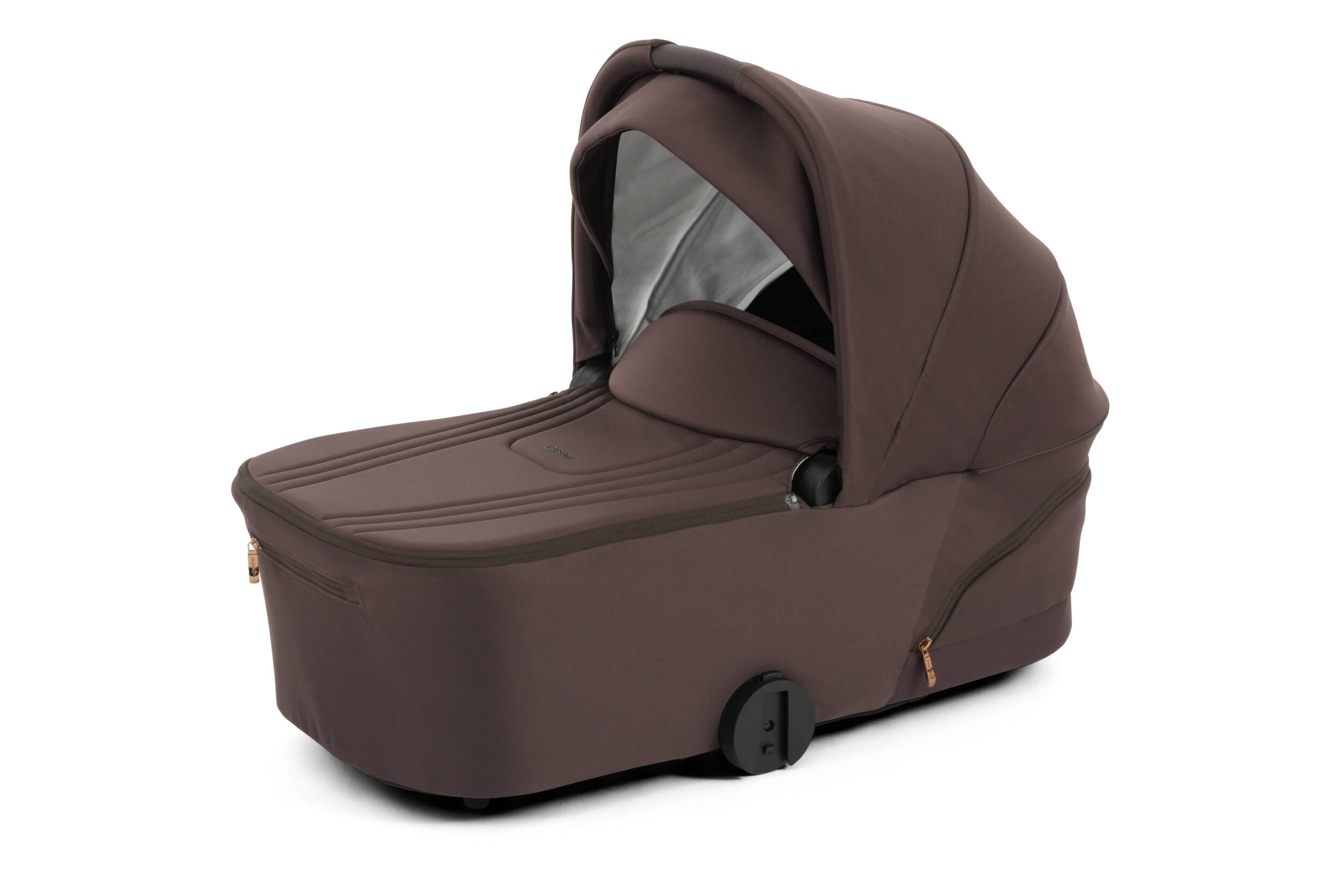 Oyster Vee Pram Bundle - Chocolate