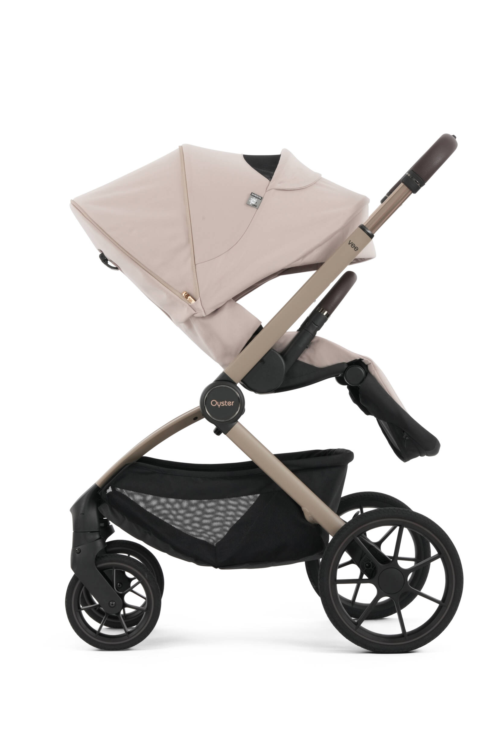 Oyster Vee Pram Bundle - Vanilla