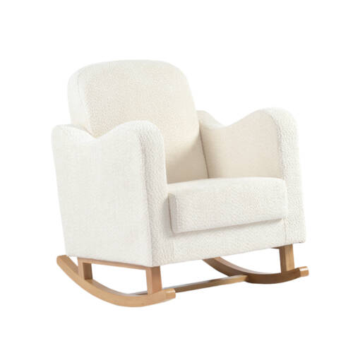 Bebe & Beyond Soother Nursing Chair – Off White Boucle