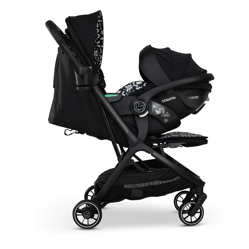 Cosatto Woosh City Recline Car Seat Bundle - Silhouette